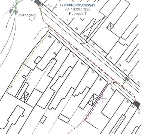 plan cadastral telecom fibre optique